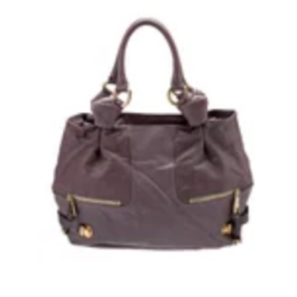 MARC JACOBS “Mercer” Leather Satchel Shoulder Bag Lavender - Picture 11 of 11
